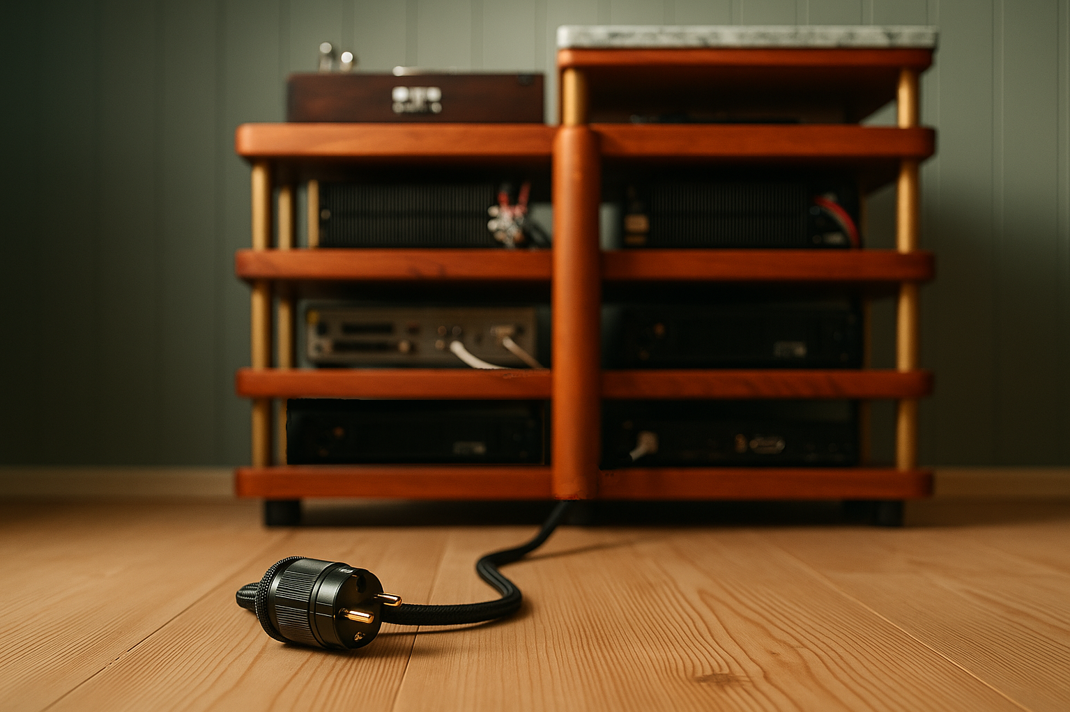 Audiofels Rückansicht